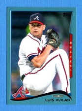 2014 Topps Update Wal-Mart Blue Border #US225 Luis Avilan Atlanta Braves