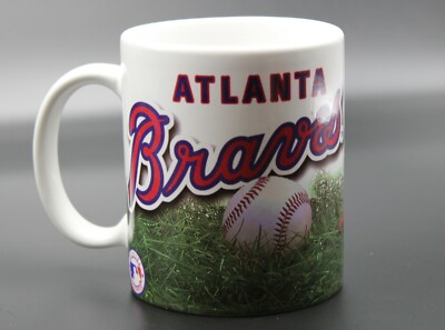 Atlanta Braves Coffee Cup Mug Baseball Genuine Merchandise Souvenir | eBay