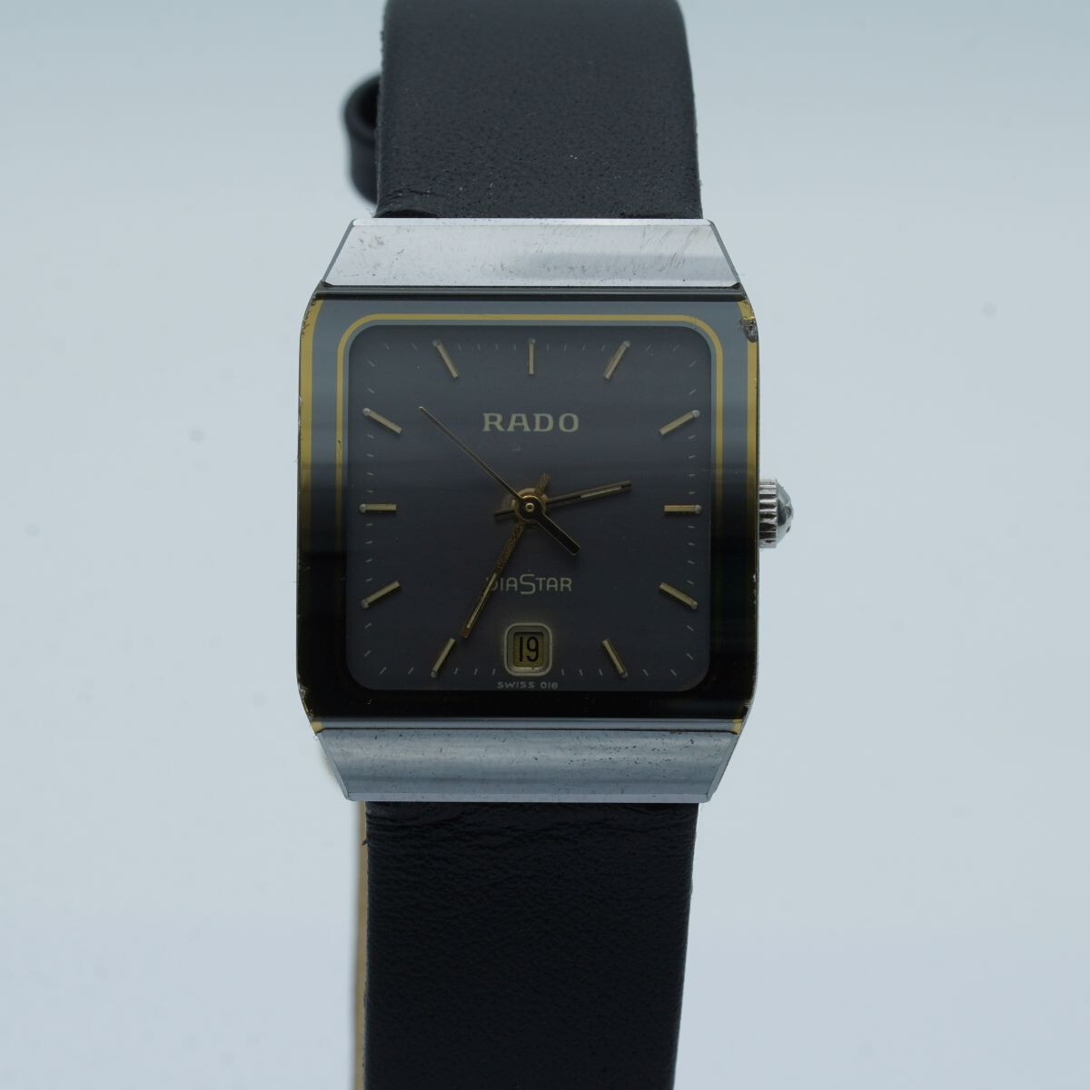 RADO DIASTAR DAMEN UHR 20MM STAHL/GOLD QUARTZ GEBRAUCHT