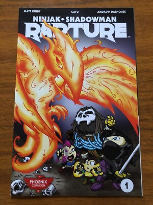 Ninjak Shadowman - Rapture - Phoenix Comicon Variant - 2017