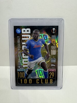 2021-22 Topps Match Attax UCL Extra - 100 Club #CLU 2 Kalidou Koulibaly