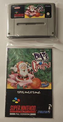 SNES Daze Before Christmas Super Nintendo           *Modul &Anleitung*