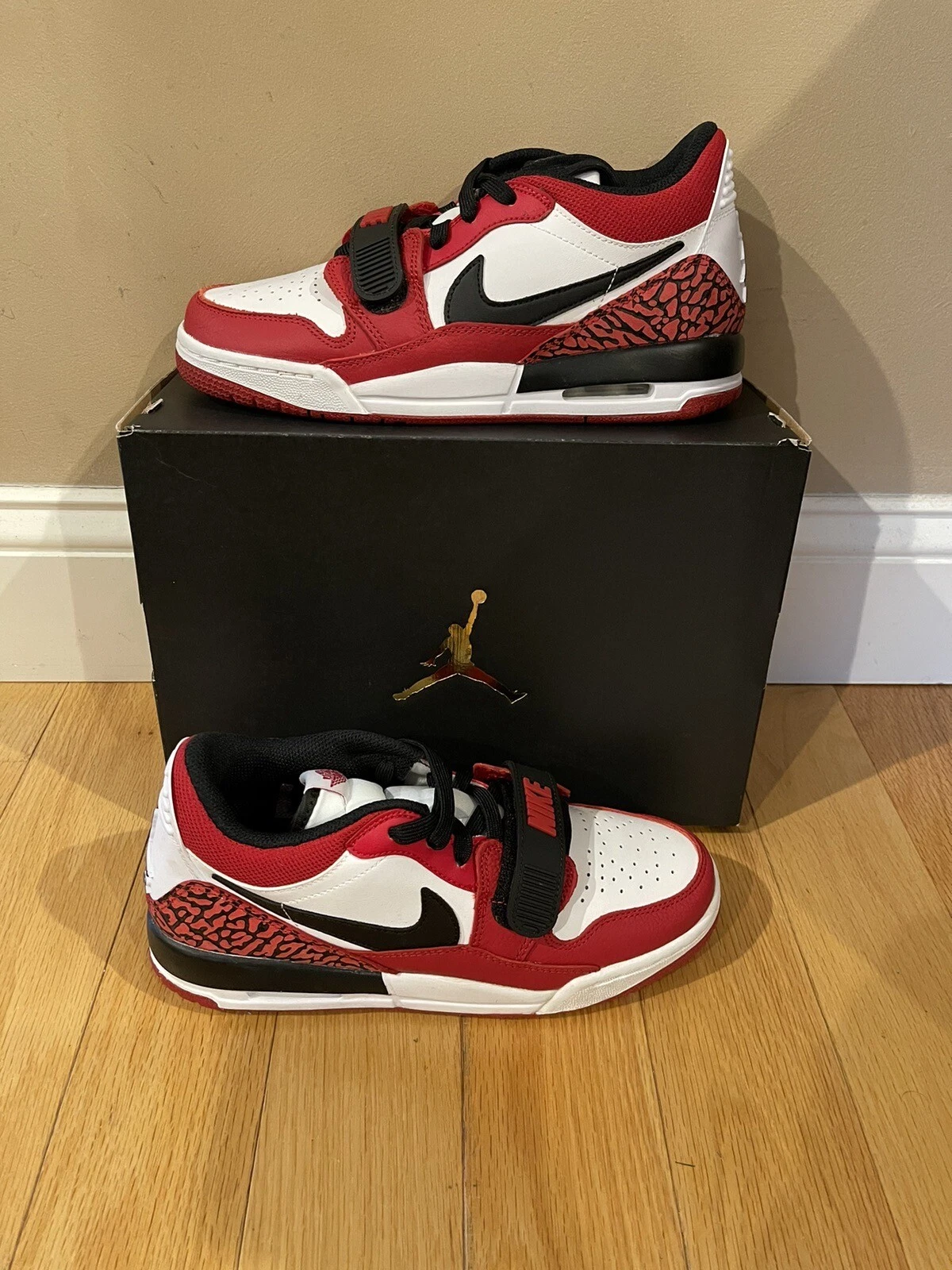 Air Jordan Legacy 312 Low Chicago rosso GS taglia 6 5 Y 8 W CD9054 116