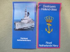 2 Prospekte &uuml;ber die Holl&auml;ndische Marine Royal Netherlands Navy