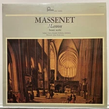 Jules Massenet - Manon: Barni Scelti; vinyl LP unplayed