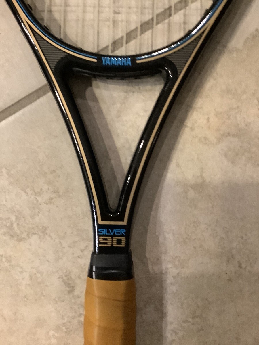 New Yamaha Ceramics Silver 90 Tennis Racket 4.5 | eBay