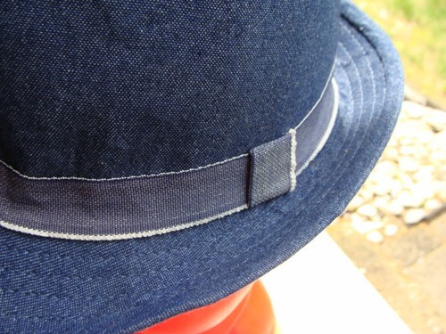 Zara Accessories Unisex Stylish Hat Fedora Blue Kids - Picture 5 of 9