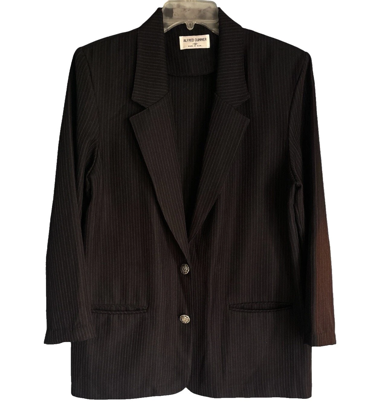 Женские полосатые блейзеры Alfred Dunner