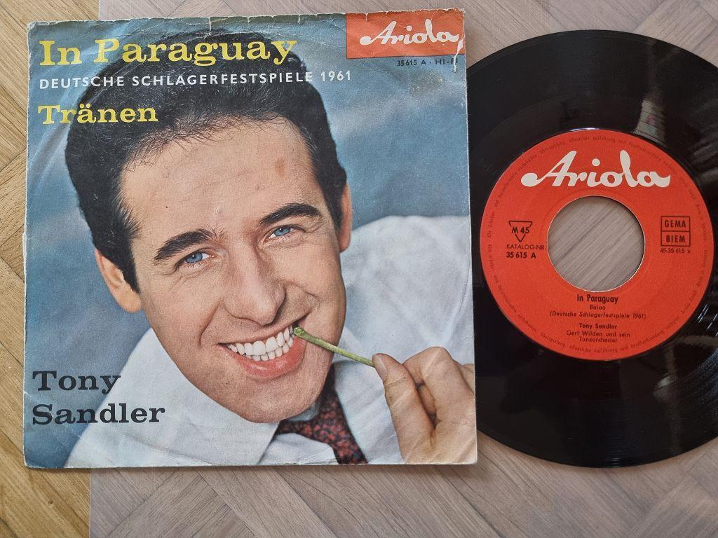 7"" Single Tony/ Toni Sandler - In Paraguay Vinyl Germany