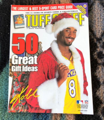 TUFF STUFF Sports Card Collectible Magazine January 2003 Kobe