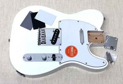 NOS Fender Squier FULL THICKNESS Tele Alder Body Arctic