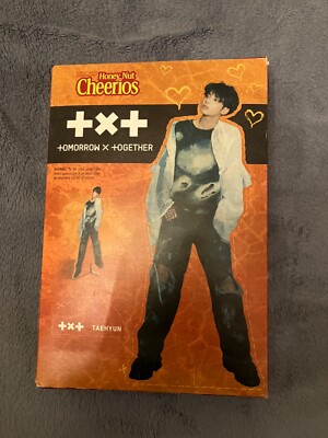 HONEY NUT CHEERIOS LIMITED EDITION K-POP TXT TAEHYUN 10.2oz SEALED