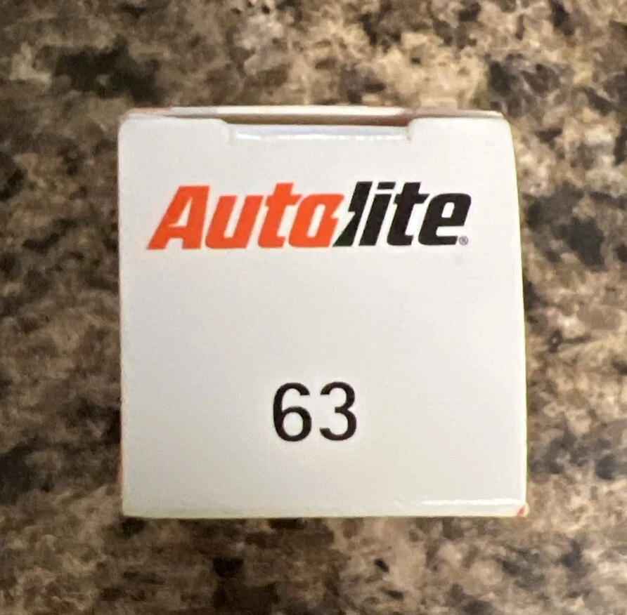 Bujía-Resistencia de cobre Autolite 63 Foto 2 de 4