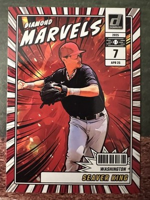 2025 Donruss Diamond Marvels Seaver King Washington Nationals