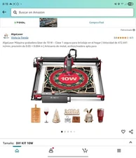 Creality Laser Engraver 10W Output Power, 72W 0.06mm DIY Laser Engraving