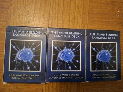 Igor Ledochowski Mind Bending Language (MBL) - Complete 3-Deck Master Set