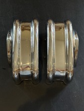 1946 1947 1948 Oldsmobile Rear Bumper Guards Pair Lh Rh Chrome Oem Set 76 78 98