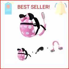 CZSYZCZS Toddlers Leash + Anti Lost Wrist Link Child Kids Safety Harness Kids Wa