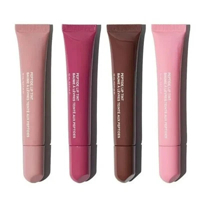 LIP BALM PEPTIDE LIP TINT BALM GLOSS MOISTURIZING HYDRATING LONG LASTING (Various Shades)