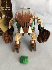 LEGO set 8560 Pahrak Bohrok VINTAGE BIONICLE 100% complete w/ instructions