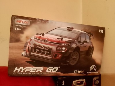 MJX Hyper Go RC Drift Rally Car 1/14 Brushless 55KPH + Lipo Akku RTR