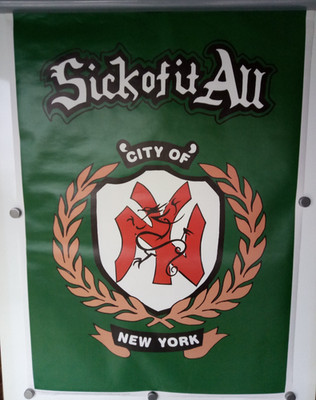 Sick of it All - City of New York - Poster 90er Jahren !!