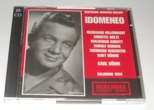 DOPPEL CD MOZART IDOMENEO KARL BÖHM / SALZBURG 1956 WALHALL ETERNITY SERIES