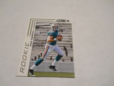 RYAN TANNEHILL ROOKIE CARD MIAMI DOLPHINS 2012 SCORE. rookie card picture