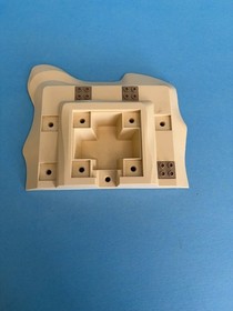 LEGO Pirates #6241 - Tan Baseplate Raised 18x22 - Part 64649 -See Description