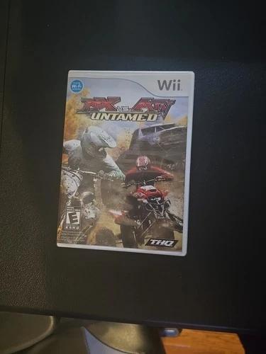 MX vs. ATV Untamed (Nintendo Wii, 2008) Missing Manual, Tested
