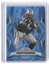 Muhsin Muhammad #/325 2025 Panini Phoenix Light Blue Lava Prizm