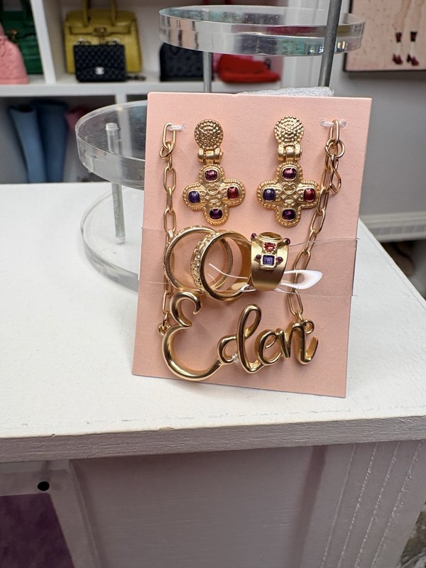 Integrity Toys Boheme Eden Blair NUFace Fashion Doll Jewelry Bracelets Earrings.