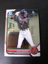 2022 Bowman Alvin Guzman 1st Chrome #BCP-18 Arizona Diamondbacks