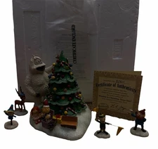 Hawthorne Village Bumble And Christmas Town Tree Misfit Toys Elves Holiday Set
