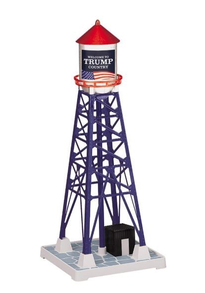 MTH RailKing 30-90735 Donald J. Trump O Scale #193 Industrial Water Tower - New!