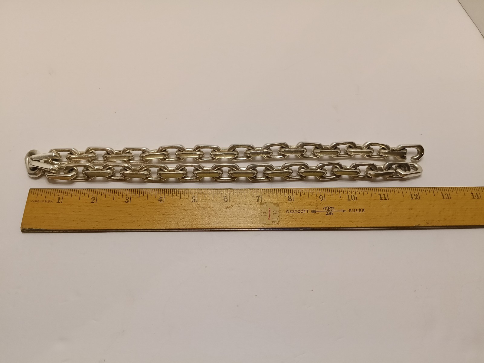 Extremely Heavy Cable Link Sterling Silver Neckla… - image 13