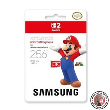 NEW Nintendo Licensed Product Samsung microSD Express Card 256GB for Nintendo