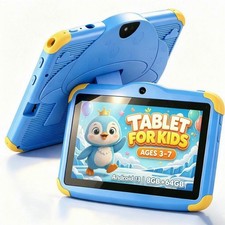 Android 13 Kids Tablet 7 inch 8GB RAM 64GB 6800mAh 1280 800 Touch Screen Gift