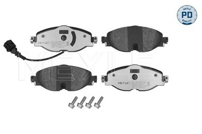 MEYLE 025 256 8320/PD Bremsbelagsatz, Scheibenbremse für AUDI,CUPRA,SEAT,SKODA,V