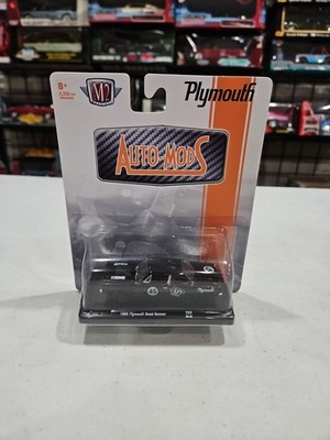 M2 1969 PLYMOUTH ROAD RUNNER AUTO-MODS BLACK S06 