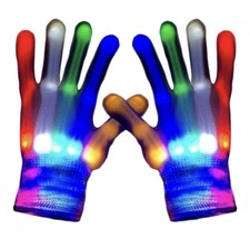 Led Gloves 5 Colors 6 Mode Light Up Gloves Rave Finger Light Flashing Gloves Co