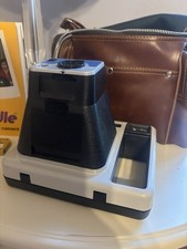Kodak  The Handle  Instant Camera Vintage 1970s Beige Black Untested Display
