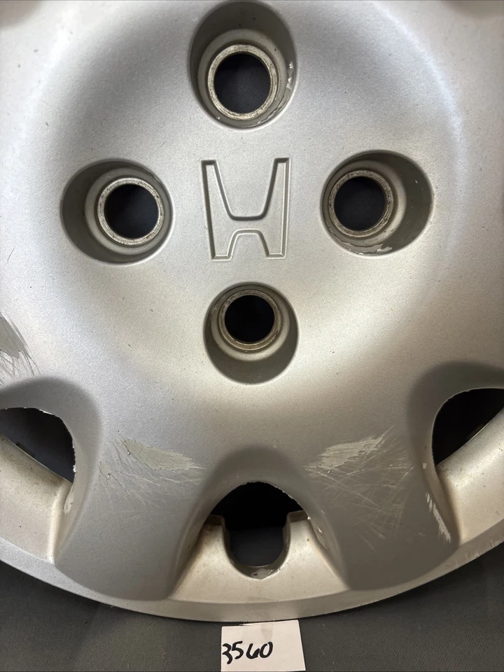 1998-2000 HONDA CIVIC 14” wheel cover hub cap 55044 P/N 44733-S01-A200 - Image 3 of 4