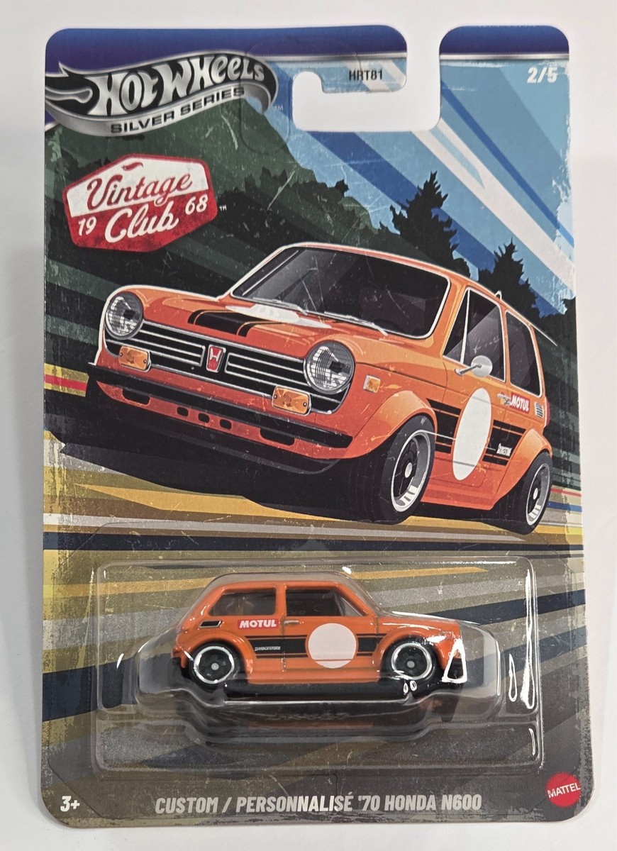 Custom '70 Honda N600 2/5 Hot Wheels 2026 JKY27 VINTAGE CLUB