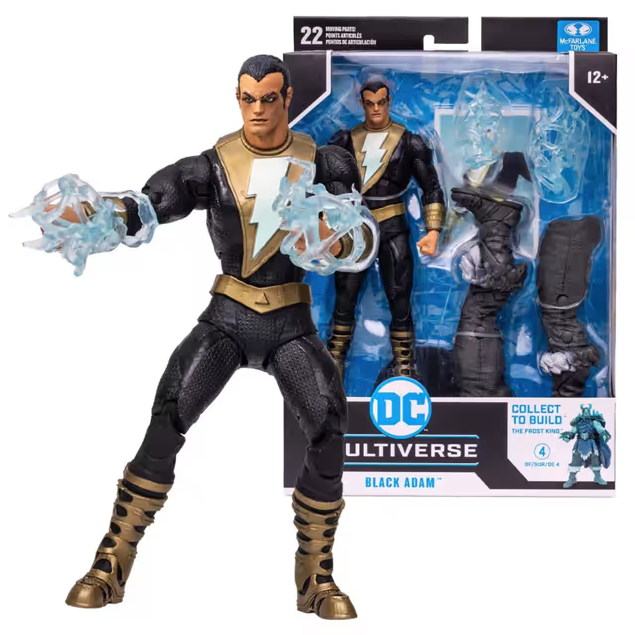McFarlane Toys DC Multiverse Black Adam Endless Winter 7"" Figure Build-A-Figure