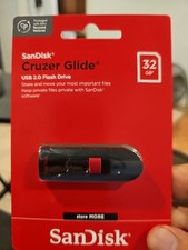 SanDisk Cruzer Glide USB 2.0 Flash Drive 32GB - NEW