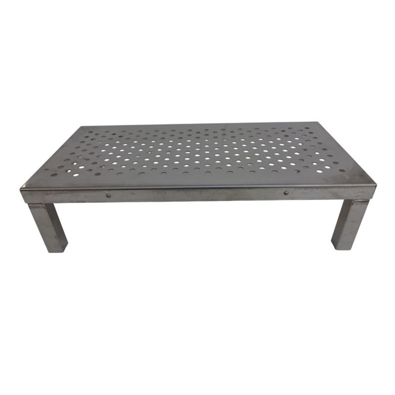 Perforated cleanroom Step Stool 60cm x 30cm x 15,5cm