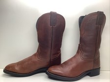 MENS  TONY LAMA COWBOY  BROWN BOOTS SIZE 8.5 EE