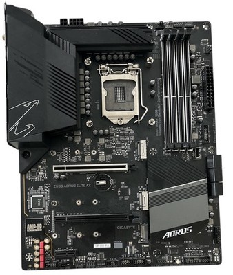 LGA 1200 GIGABYTE Z590 AORUS ELITE AX Gaming Motherboard DDR4 Multi-GPU Support