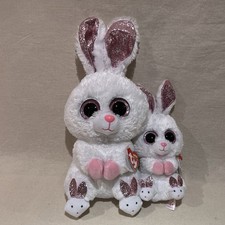 Ty Beanie Babies Bunnies Slippers Medium & Small - New, Tagged